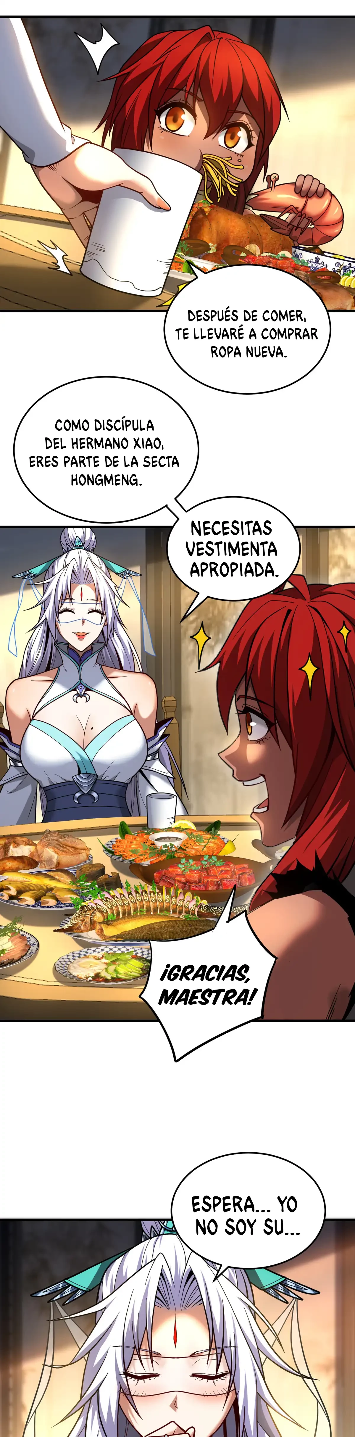 Mientras mis discípulas se matan, yo me relajo! > Capitulo 87 > Page 111